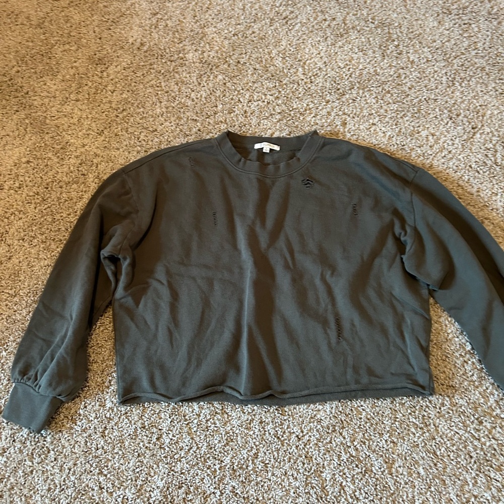 Z Supply Allie Distressed Sweatshirt